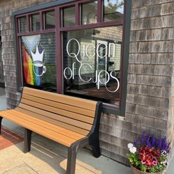 Queen Of Cups - Outside -- love their logo!