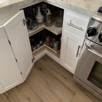 Home Perfect Restoration - Lazy Susan in corner cabinet - Carpet Cleaning Near Me - Temecula, California Home Perfect Restoration - Lazy Susan in corner cabinet - Carpet Cleaning Near Me - Temecula, California