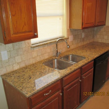 RDB Remodeling - NEW GRANITE COUNTERTOP, BACKSPLASH & SINK - General Contractors Near Me - Desoto, Texas RDB Remodeling - NEW GRANITE COUNTERTOP, BACKSPLASH & SINK - General Contractors Near Me - Desoto, Texas