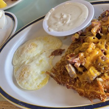 Papa's New Roost - Loaded Hashbrowns - American Near Me - Sonora, California