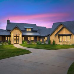 Morton Visuals - Real estate photography at sunset in north Idaho