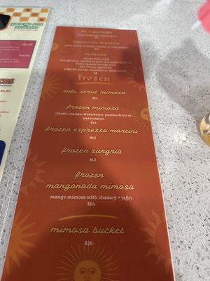 Menu photo 4 Buenos Dias Houston, TX