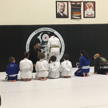 Performance Martial Arts Academy - JAHSun getting a stripe on his belt - Martial Arts Near Me - Springfield, Oregon