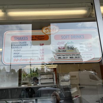 Dick's Drive-In - Menu - Burgers Near Me - Seattle, Washington Dick's Drive-In - Menu - Burgers Near Me - Seattle, Washington