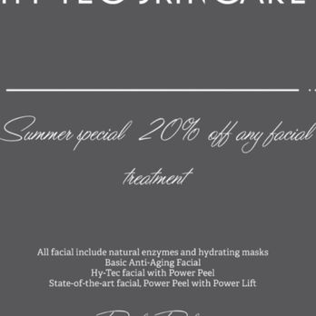 Hy-Tec Skincare - SUMMER SPECIAL - Waxing Near Me - Palm Desert, California Hy-Tec Skincare - SUMMER SPECIAL - Waxing Near Me - Palm Desert, California