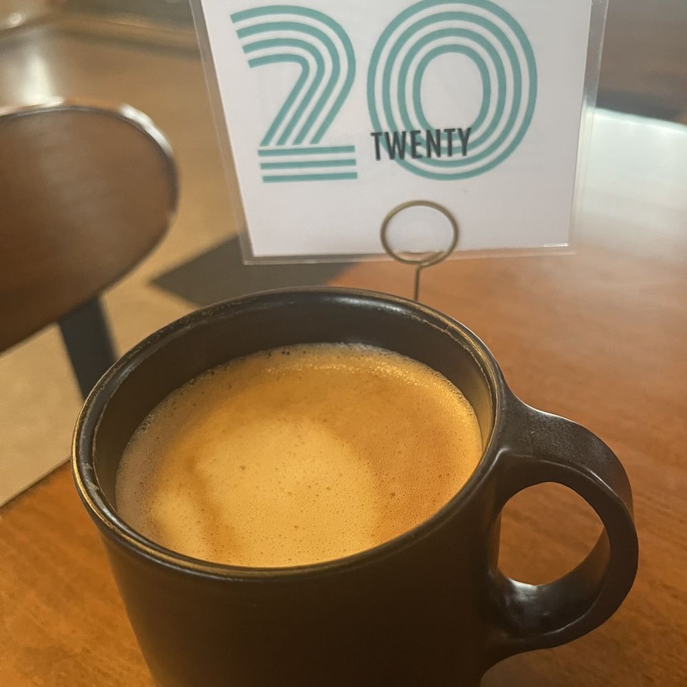 Mocha with oat milk