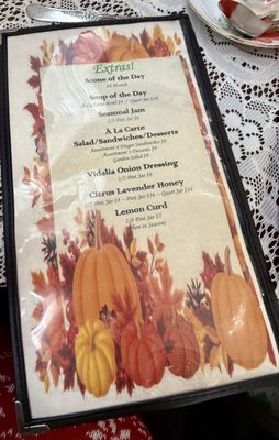 Menu photo 3 The Olde Magnolia Tea Room Upland, CA Menu photo 3 The Olde Magnolia Tea Room Upland, CA