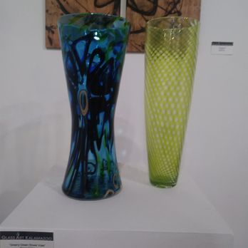 Glass Art Kalamazoo - Vases at Art Hop - Art Schools Near Me - Kalamazoo, Michigan Glass Art Kalamazoo - Vases at Art Hop - Art Schools Near Me - Kalamazoo, Michigan
