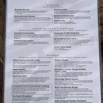 Rancho Capistrano Winery - Brunch menu - New American Near Me - San Juan Capistrano, California Rancho Capistrano Winery - Brunch menu - New American Near Me - San Juan Capistrano, California
