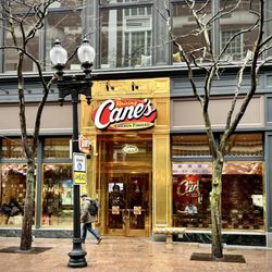 Raising Cane's Chicken Fingers - Golden entrance