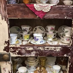 Woodgrove Antique Mall and Tea Room - We got to choose our own tea cups!