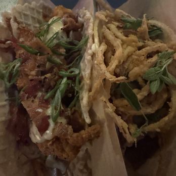 Velvet Taco - Chicken & Waffle taco and Grilled Steak taco - New American Near Me - Dallas, Texas Velvet Taco - Chicken & Waffle taco and Grilled Steak taco - New American Near Me - Dallas, Texas