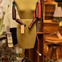 Vintage Dress Form with Wooden Arms - $125
48inT