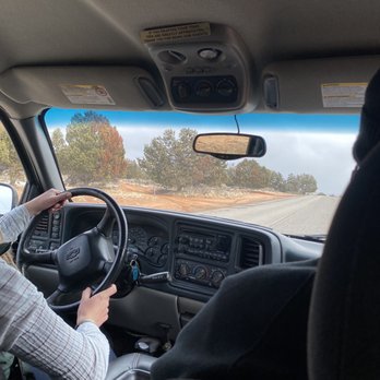 Dreamland Safari Tours - Baylie driving us - Tours Near Me - Kanab, Utah Dreamland Safari Tours - Baylie driving us - Tours Near Me - Kanab, Utah