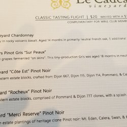 Le Cadeau Tasting Room