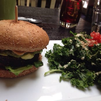 SunCafe - Burger and salad yumm! - Vegan Near Me - Studio City, California