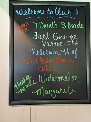 Menu photo 5 Club One Reedsport, OR Menu photo 5 Club One Reedsport, OR