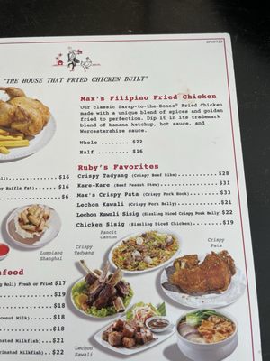 Menu photo 8 Max's Restaurant - Milpitas Milpitas, CA