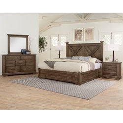 Ross Furniture - American Made Vaughan Bassett Bedroom Set!