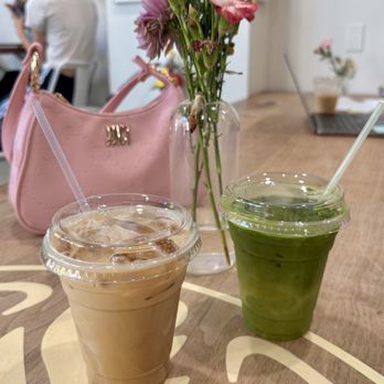1 Oz Coffee - Kauai, iced mango matcha - Coffee & Tea Near Me - Mountain View, California