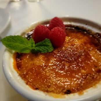Patty's Place - a dessert with raspberries on top - Seafood Near Me - Seal Beach, California