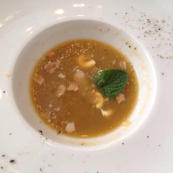 Via Con Me - Peach gazpacho! Yum! - Italian Near Me - Bologna, BO Via Con Me - Peach gazpacho! Yum! - Italian Near Me - Bologna, BO