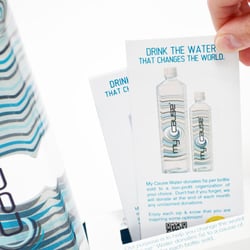 Quality Printers - Design and Packaging for MyCause Water