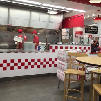 Five Guys - The grill! - Burgers Near Me - Kensington, Maryland
