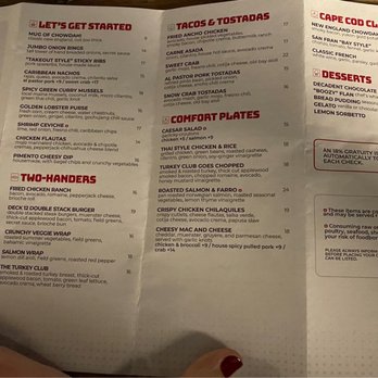 Deck 12 - Good menu - Cocktail Bars Near Me - Boston, Massachusetts Deck 12 - Good menu - Cocktail Bars Near Me - Boston, Massachusetts