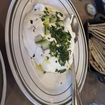 MP Taverna Irvington - Cucumber yogurt garlic dip - Greek Near Me - Irvington, New York MP Taverna Irvington - Cucumber yogurt garlic dip - Greek Near Me - Irvington, New York