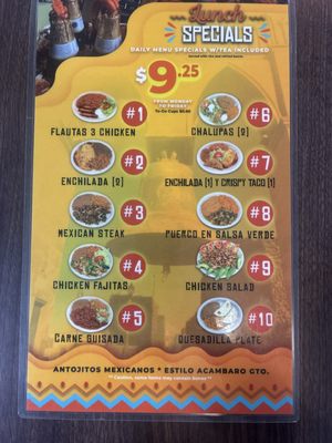 Menu photo 1 El Jardin New Braunfels, TX Menu photo 1 El Jardin New Braunfels, TX