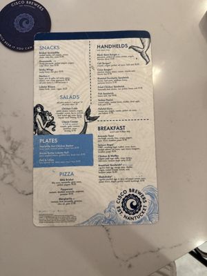 Menu photo 1 Cisco Brew Pub Boston, MA