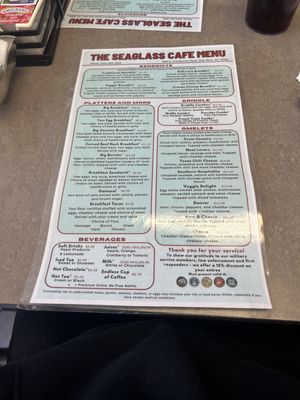 Menu photo 4 Sea Glass Cafe New Bern, NC