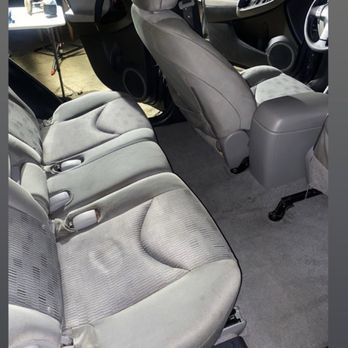 Sphynx Auto Detailing - Clean rear seats - Auto Detailing Near Me