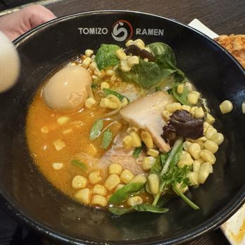 Tomizo Ramen - Spicy Miso Ramen Corn Egg - Ramen Near Me - Gardena, California