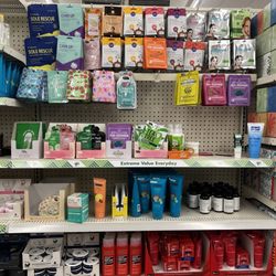 Dollar Tree - Such a cute way to display the face masks!