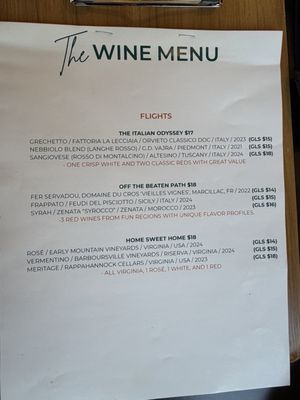 Menu photo 2 Ricky’s Wine Bar & Restaurant Williamsburg, VA Menu photo 2 Ricky’s Wine Bar & Restaurant Williamsburg, VA