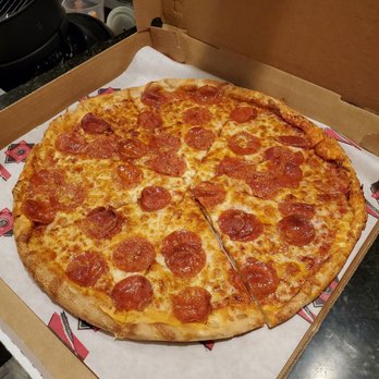 Villa Pizza - Large pepperoni pizza - Pizza Near Me - Somersworth, New Hampshire Villa Pizza - Large pepperoni pizza - Pizza Near Me - Somersworth, New Hampshire