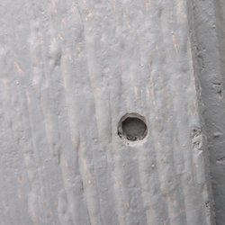 Certified Home Inspection Services - Overdriven nails should be sealed and painted to protect your siding. #NailedIt #tooFar #homeinspector #mhk