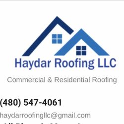 Haydar Roofing - Website image