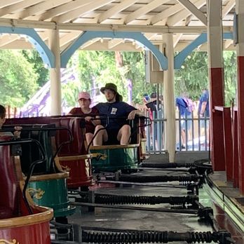 Knoebels Amusement Resort - Getting ready for the Whip! - Amusement Parks Near Me - Elysburg, Pennsylvania Knoebels Amusement Resort - Getting ready for the Whip! - Amusement Parks Near Me - Elysburg, Pennsylvania