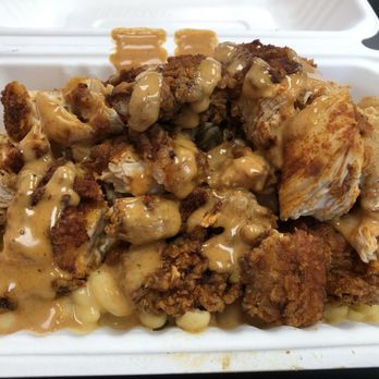 Fluffies Hot Chicken - Hackensack - Fluffies Filled Macaroni & Cheese - Chicken Shop Near Me - Hackensack, New Jersey