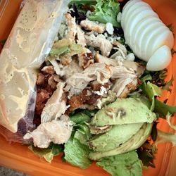 Salad and Go - Cobb salad jalapeño ranch instead of bleu cheese