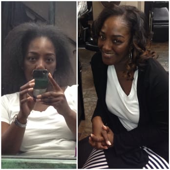 Colbert Hair Studios - See how crazy I looked BEFORE! - Hair Salons Near Me - Pasadena, California