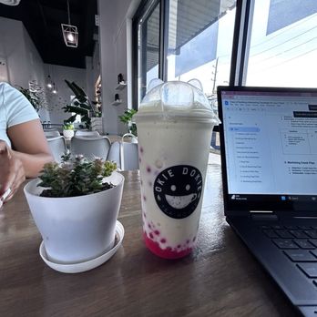 Okie Dokie Teahouse - Coconut Pineapple Smoothie - Bubble Tea Near Me - Katy, Texas Okie Dokie Teahouse - Coconut Pineapple Smoothie - Bubble Tea Near Me - Katy, Texas
