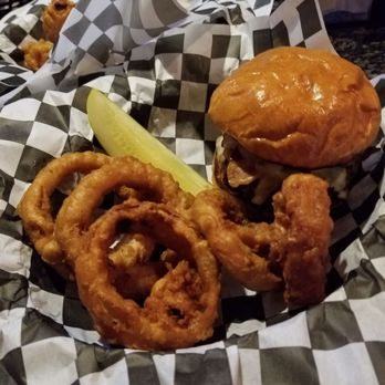 JB Lovedraft's Micropub - IFrit burger and onion rings - Pubs Near Me - Harrisburg, Pennsylvania JB Lovedraft's Micropub - IFrit burger and onion rings - Pubs Near Me - Harrisburg, Pennsylvania