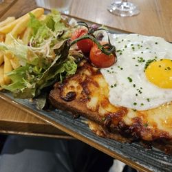 Ducale Café - Croque Madame with fries
