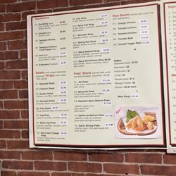 Splendid Sushi - Menu