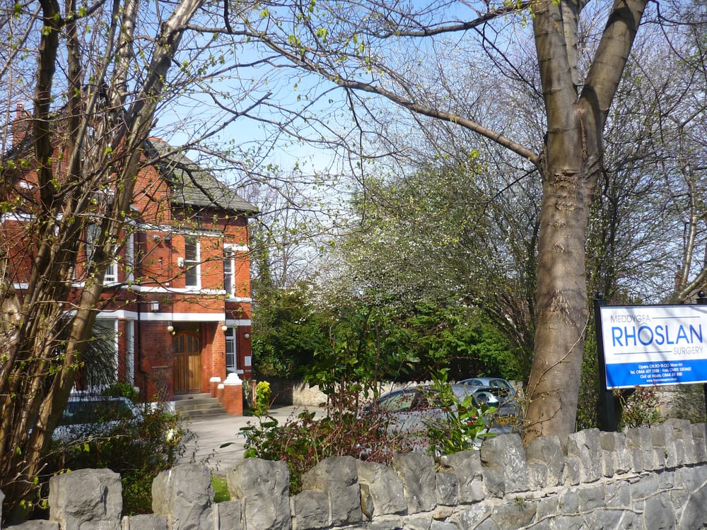 RHOSLAN SURGERY Updated October 2024 4 Pwllycrochan Avenue, Colwyn