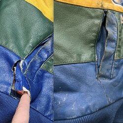 Ralph's Leather - before and after